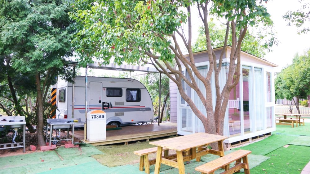 苗栗露營營區推薦：藍鵲渡假莊園