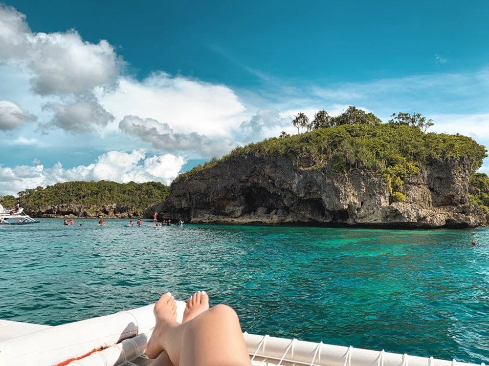 overlooking crocodile island from boat