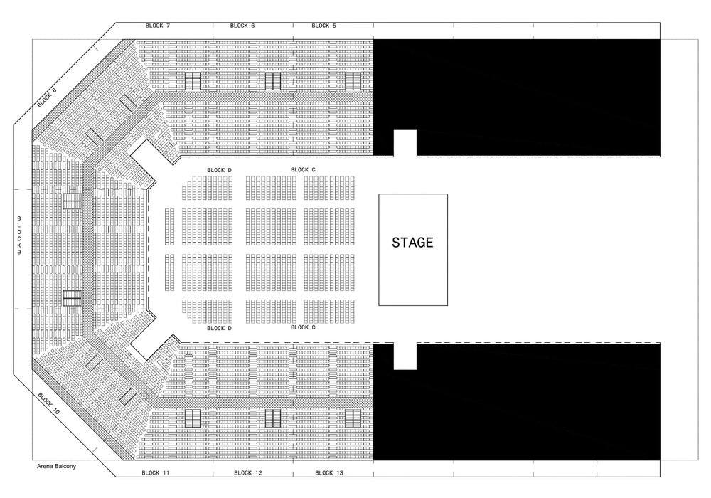 亞博半場座位表