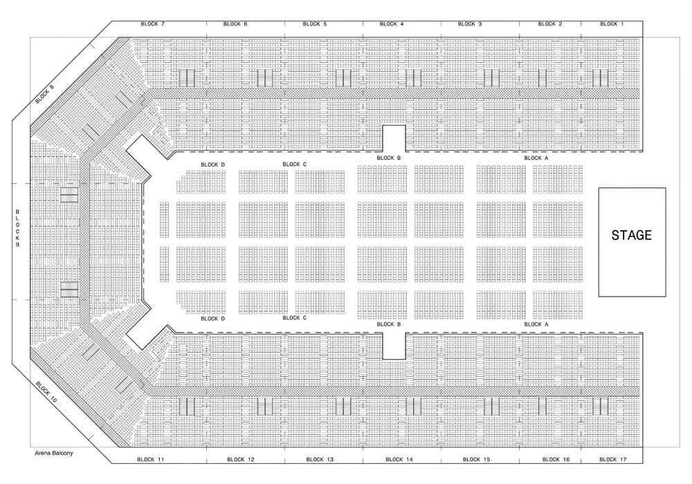 亞博全場座位表