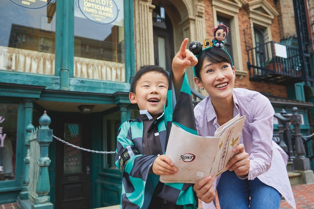 鬼殺隊ラリー親子