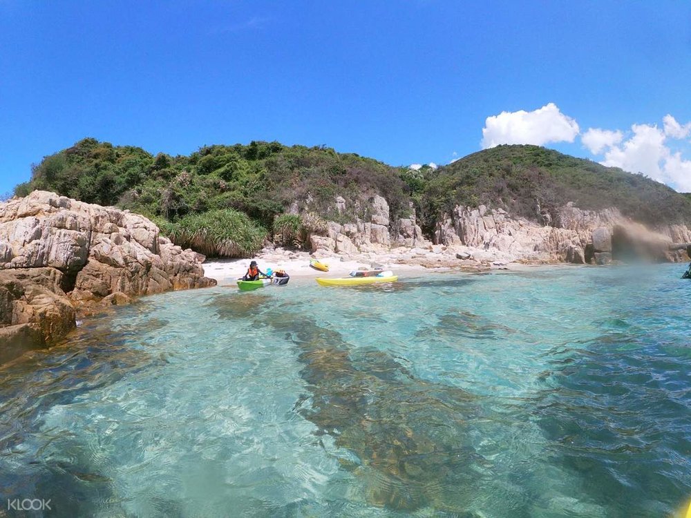kayaking in sai kung