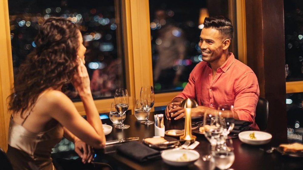 Dine sky high at Infinity Bar and Dining. Image credits: @infinitysydneytower on Instagram