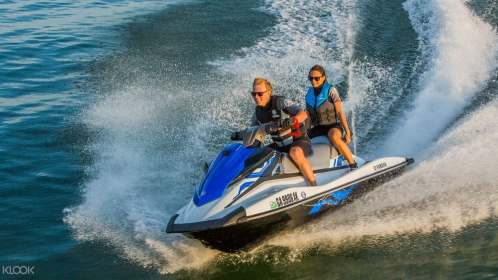 Ride through mangroves and visit isolated islands with this jet ski tour.