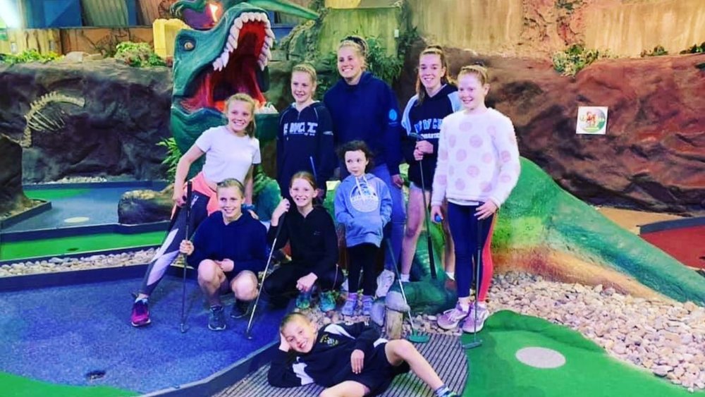 Bring the whole fam to King Tutt’s Putt Putt. Image credits: @kingtuttsgc on Instagram