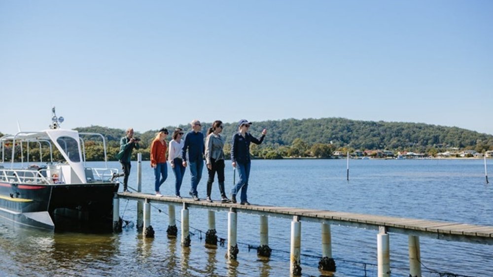 Visit Pearls of Australia, the only pearl farm in NSW. Image credits: @brokenbaypearlfarm on Instagram