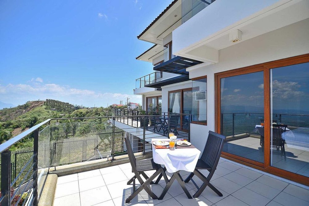 lunch at the balcony