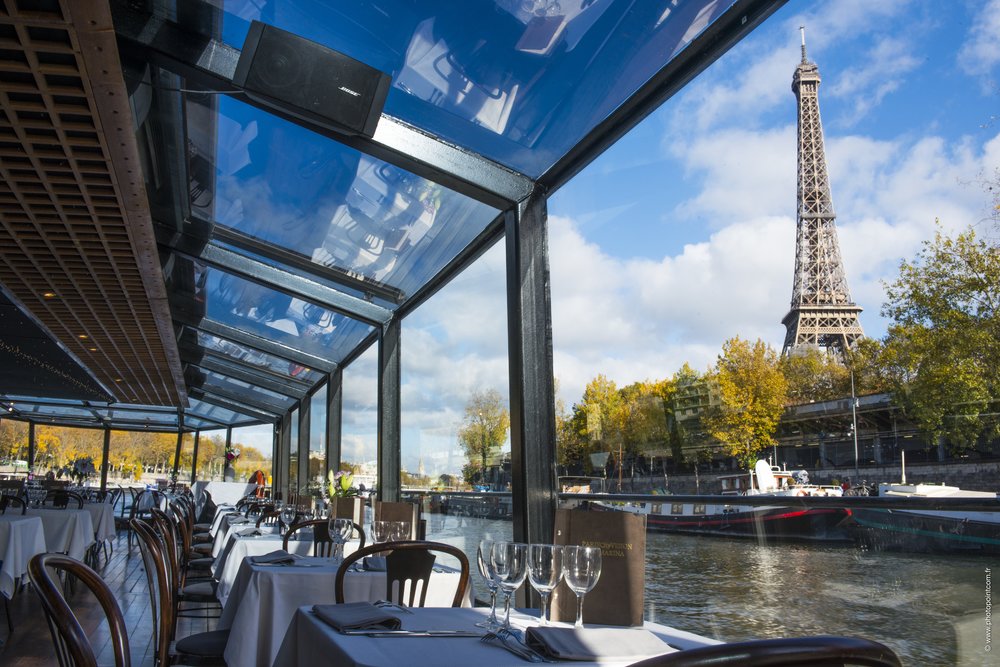 Go on a lunch cruise along River Seine