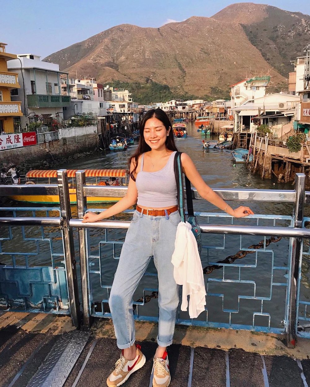 大澳的打卡位很多,自然是情侶們拍拖勝地。(Instagram @ winky.forgetmenot)