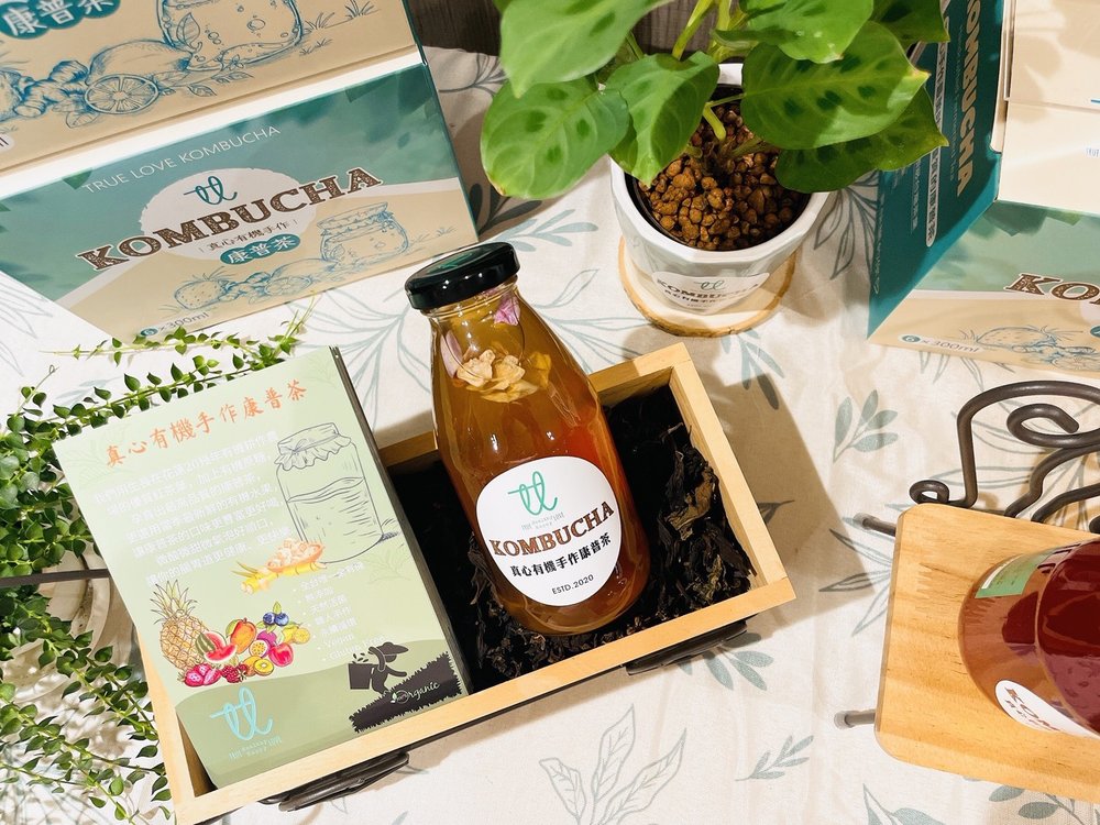 基隆特產：恬恬商號真心手作康普茶