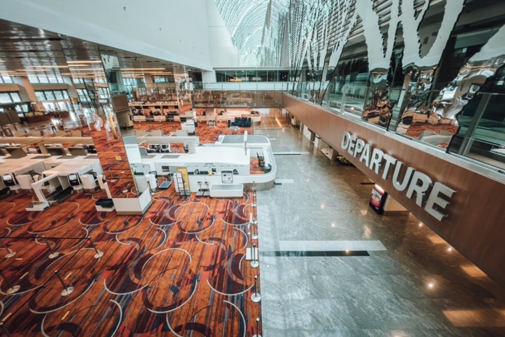 Changi Airport Pre-Departure Area (Credits @shawnanggg via Unsplash)
