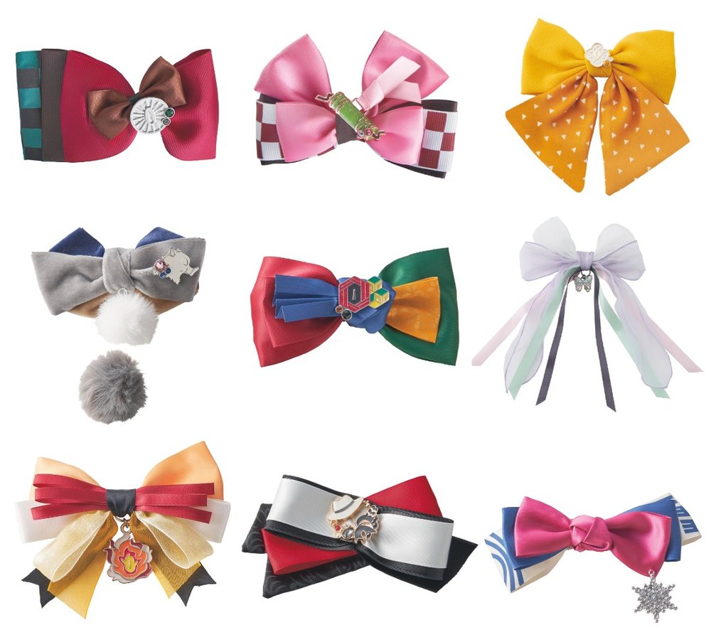 リボンヘアクリップ