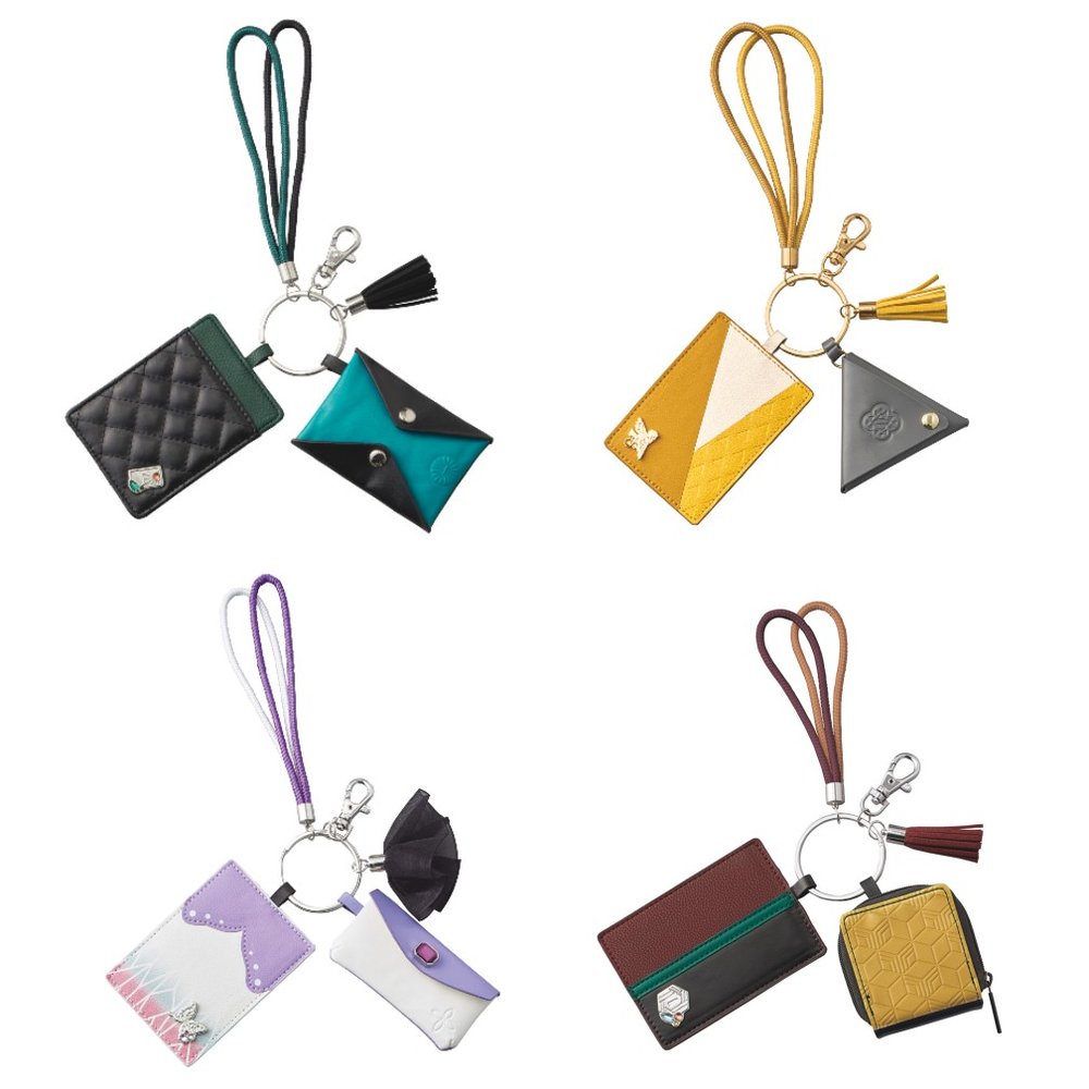 チケットホルダー＆ポーチキーチェーンセット：2,600円