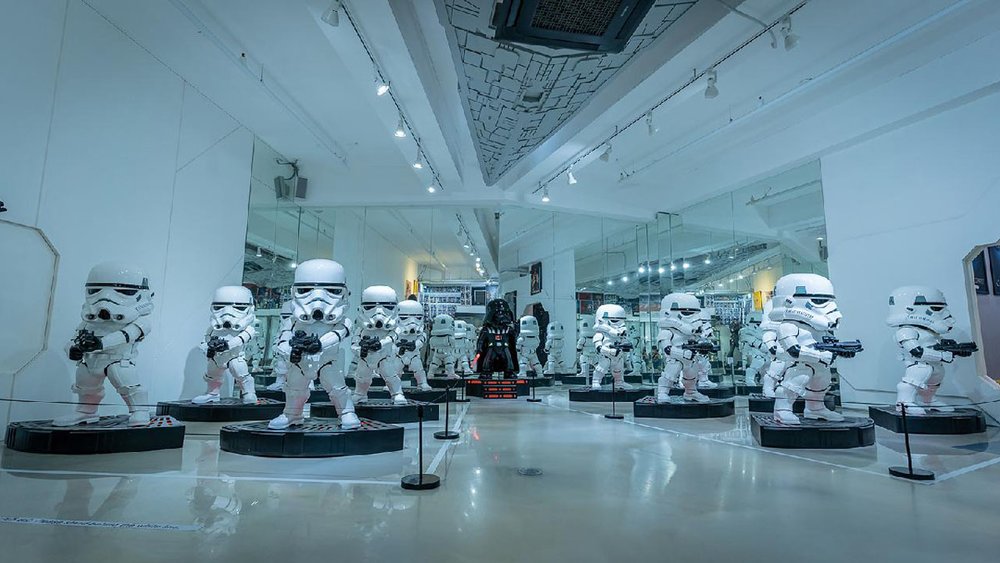 Fan of Star Wars? Darth Vader and the stormtroopers await! Image credits to Figure Museum Jeju