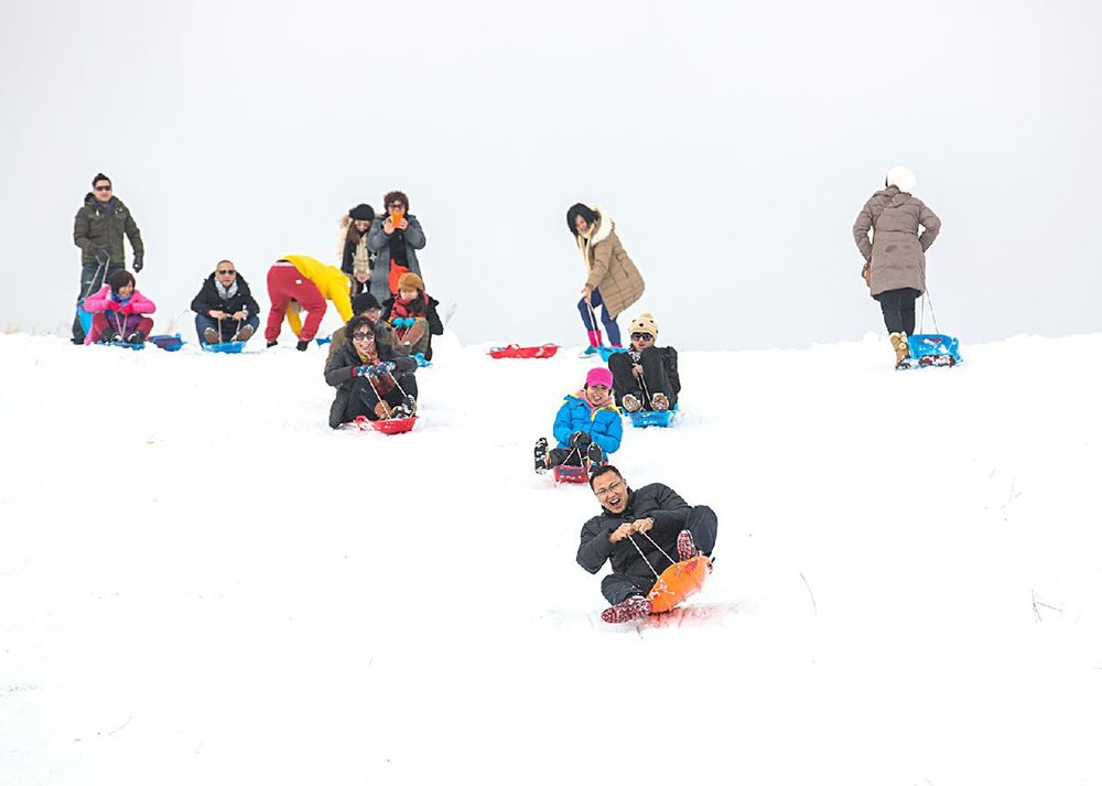 Snow can be short-lived in Jeju, but not in Hallasan Mountain where it’s snowy all season! Image credits to Jeju Tourism Organization