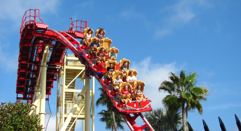 Scream at the top of your lungs at Hollywood Rip Ride Rockit™