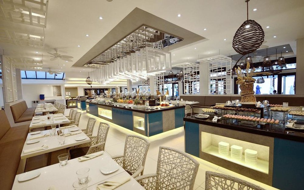 restaurant buffet stations