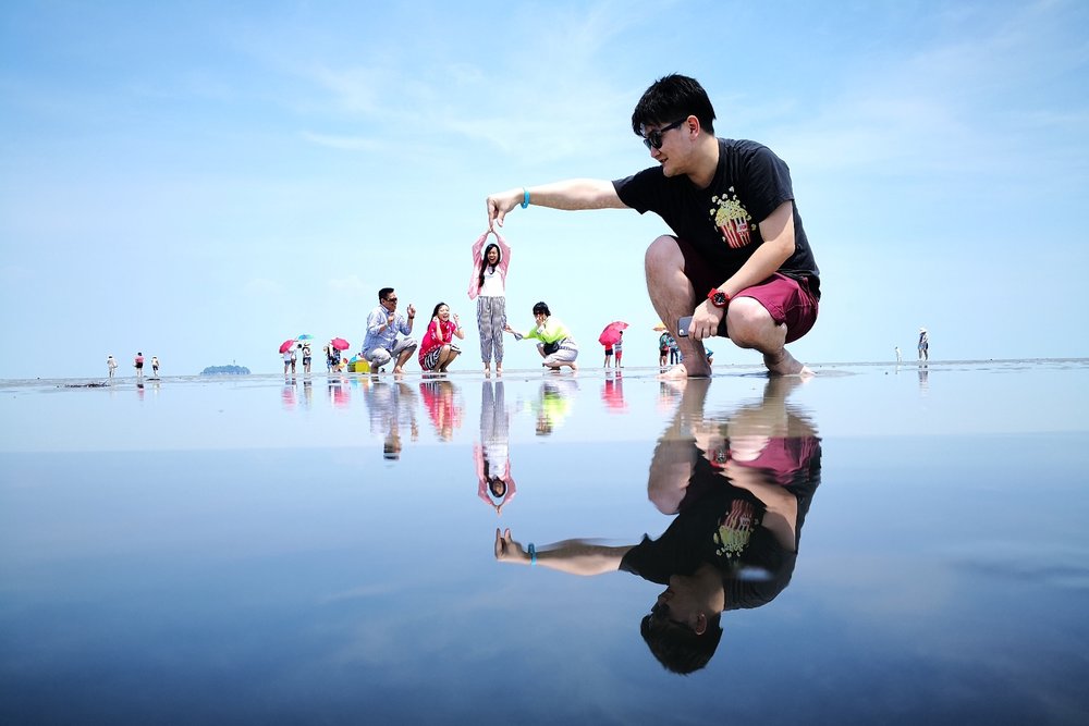 Sasaran Beach Sky Mirror best things to do in Kuala Selangor