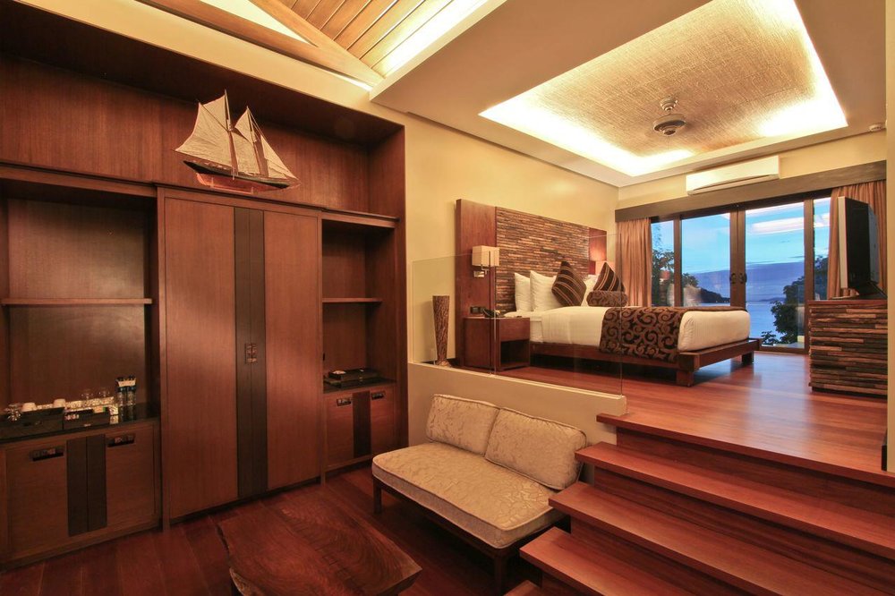 luxurious resort loft room