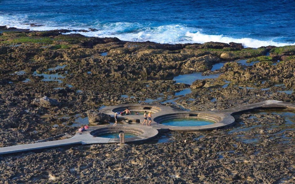 綠島溫泉:朝日溫泉