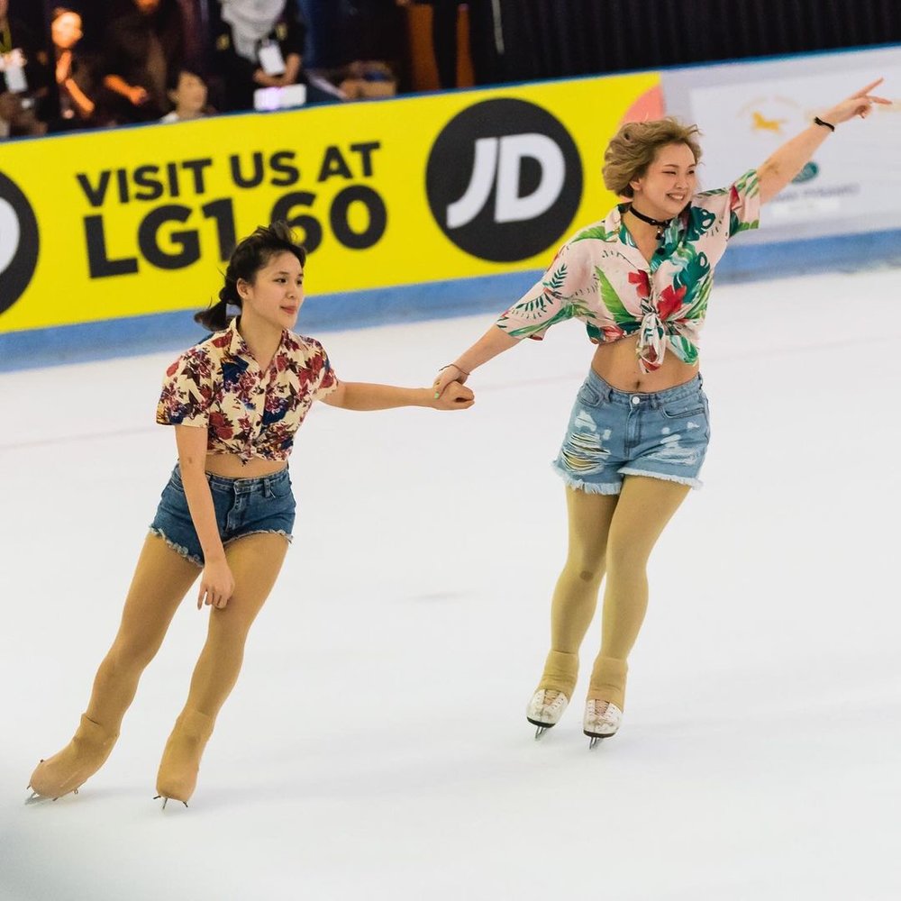 Sunway Pyramid Ice skating rink at Sunway Pyramid shopping mall
