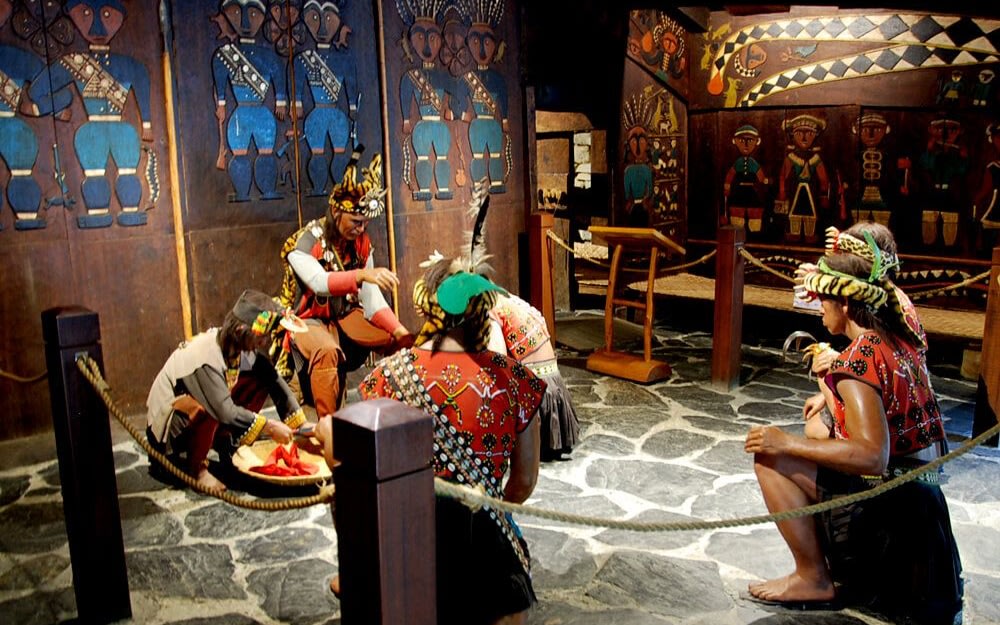 九族文化村園區:原住民部落