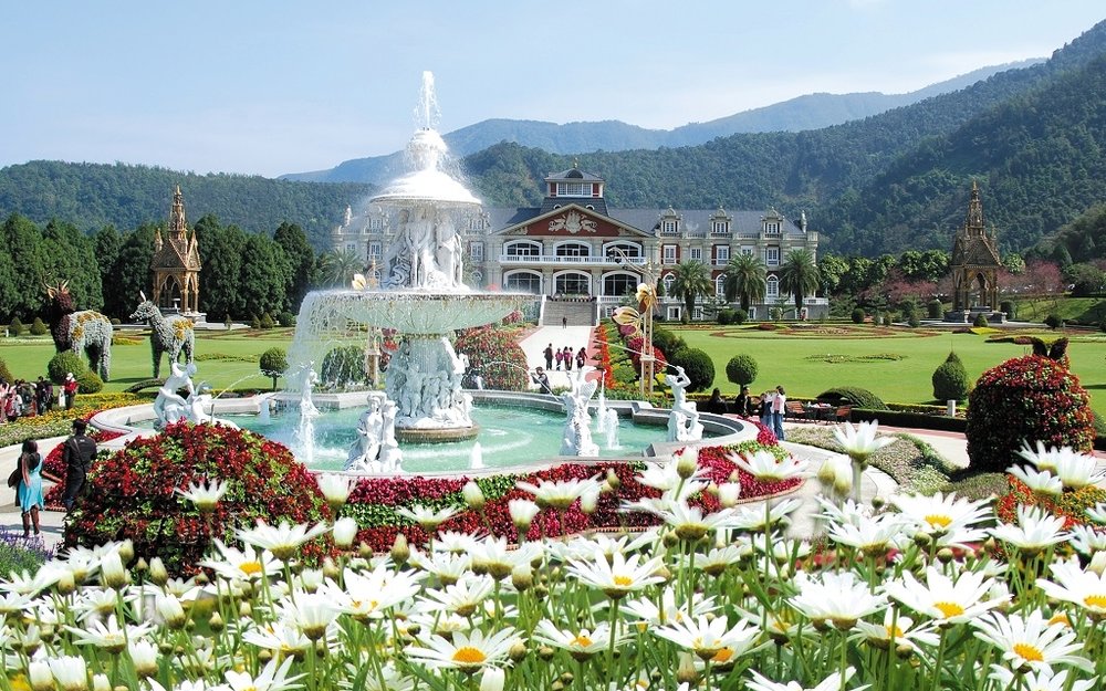 九族文化村推薦:水沙連歐洲花園