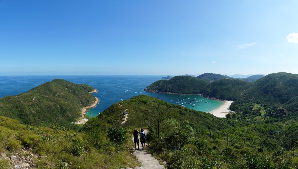 view of long ke wan in sai kung