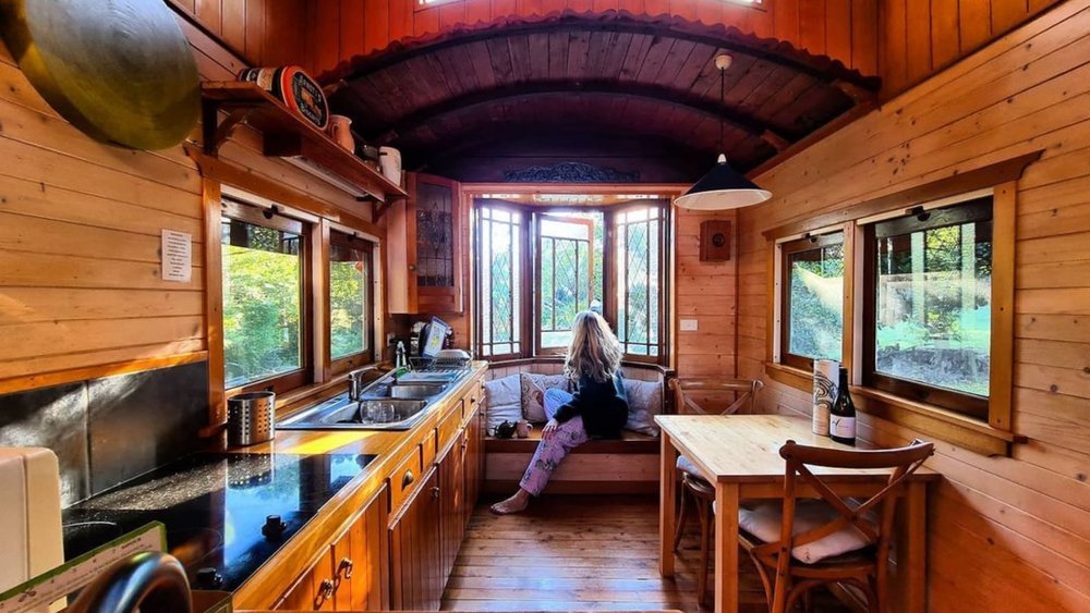 Glasshouse Mountains Ecolodge looks straight out of a fairytale! Image credits: @megan_kristi90