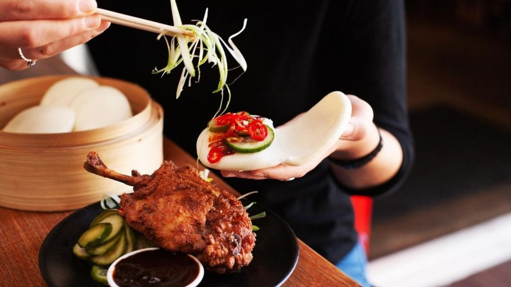 Try out Rice Boi’s Duck Bao! Image credits: @riceboi_mba