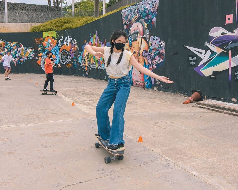 Skate board At Putrajaya Challenge Park best thing to at Putrajaya