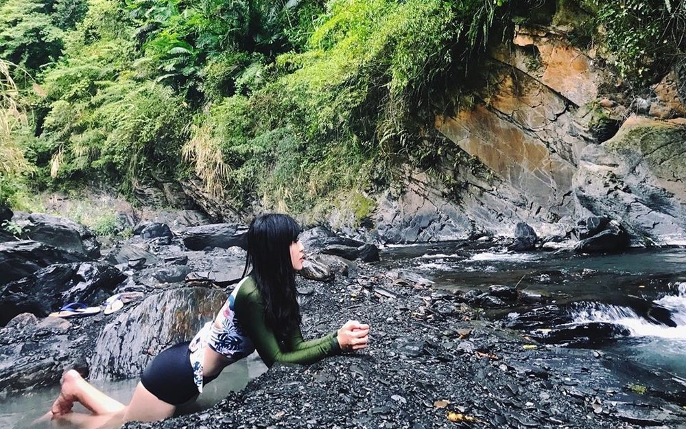 台灣野溪溫泉：宜蘭排骨溪