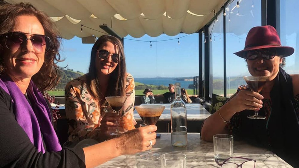 Make your girls’ trip extra special on a Waiheke wine tour! Image credit: @cable_bay_vineyards
