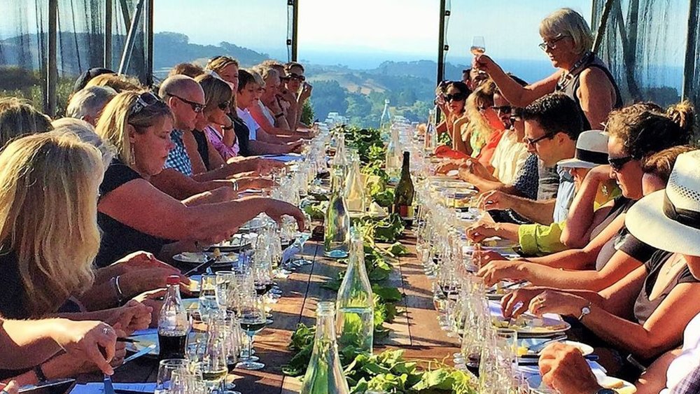 Nothing unites people better than great wine. Image credit: @batchwinery