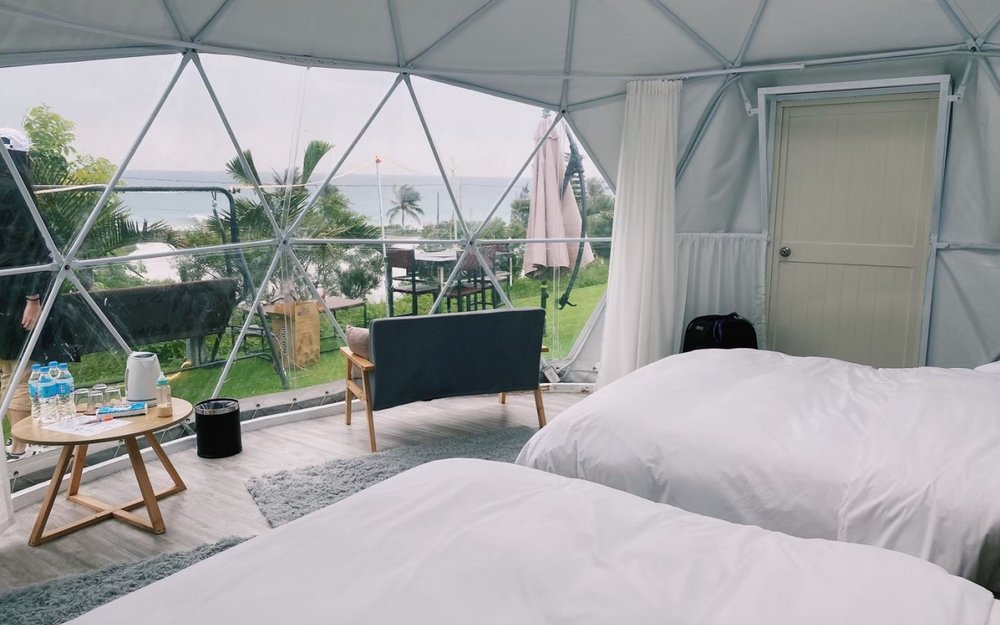 台東豪華露營推薦：海邊舟舟