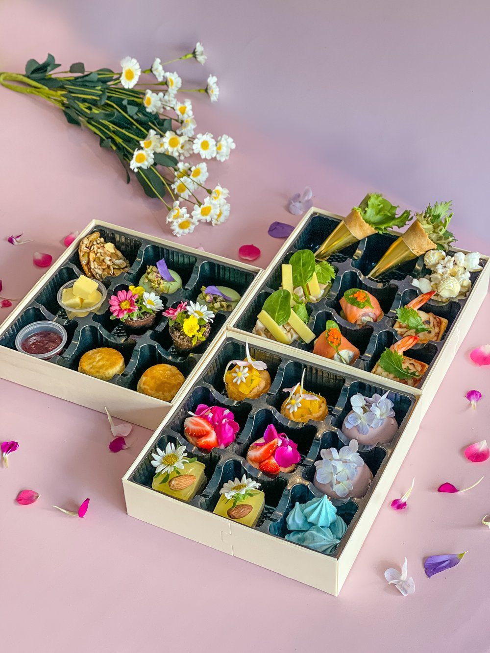 Happiness Bloom High Tea Set by Crumbles & Cream at Iconic Hotel Penang