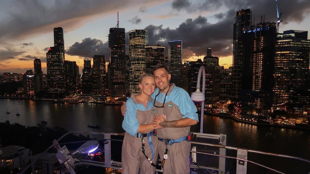 Choose the night climb for the most scenic view. Image credit: @storybridgeadventureclimb on Instagram