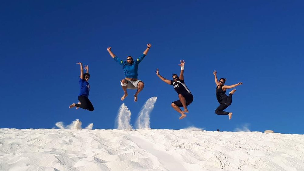 Have fun in the sand at Lancelin Sand Dunes