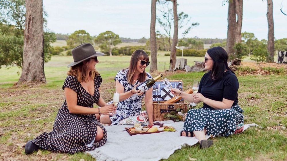 Take your mates or gal pals on this tour of Whicher Ridge Wines! Image credits: @whicherridgewines on Instagram