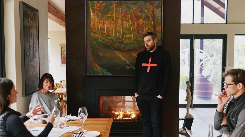 Enjoy lunch with wine during your farm tour at Arimia Estate. Image credits: @margaretrivernougat on Instagram