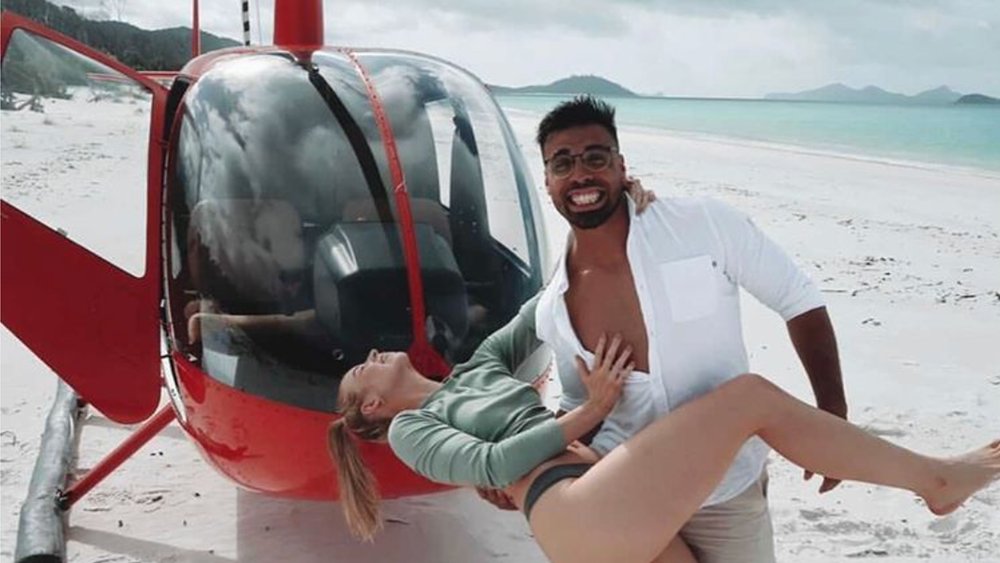 You and your partner deserve a lovely holiday at Whitsunday. Image credit: @gsl_aviation on Instagram