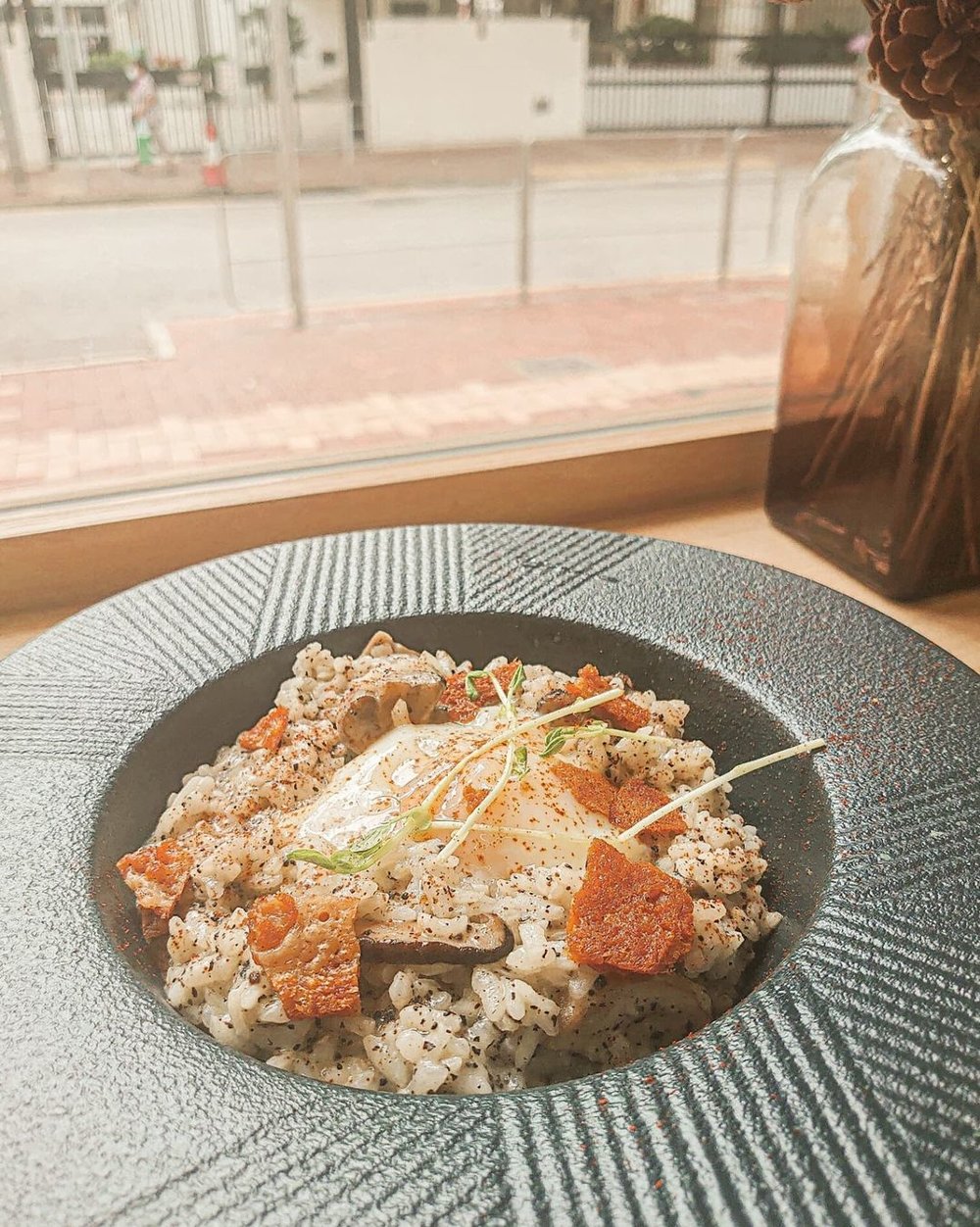 小店的香煎帶子黑松露意大利飯,絕對是酒店級水準。(Instagram @homnie.debbie)