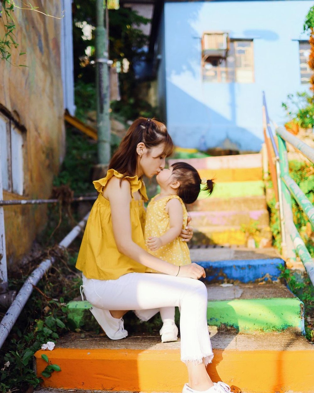 色彩鮮艷的彩繪,不論任何年紀都被吸引。(Instagram @mmm1122)