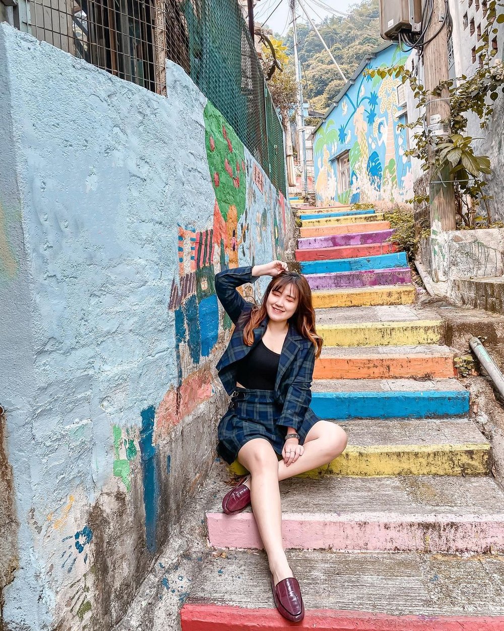 光板田村甚有台中彩虹村的味道。(Instagram @thatsaylaslife)