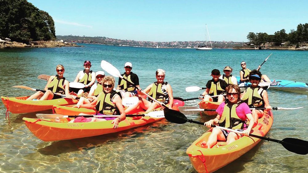 Soak in the sun and the views of Manly on this kayaking experience! Image credits: @manlykayakcentre on Instagram