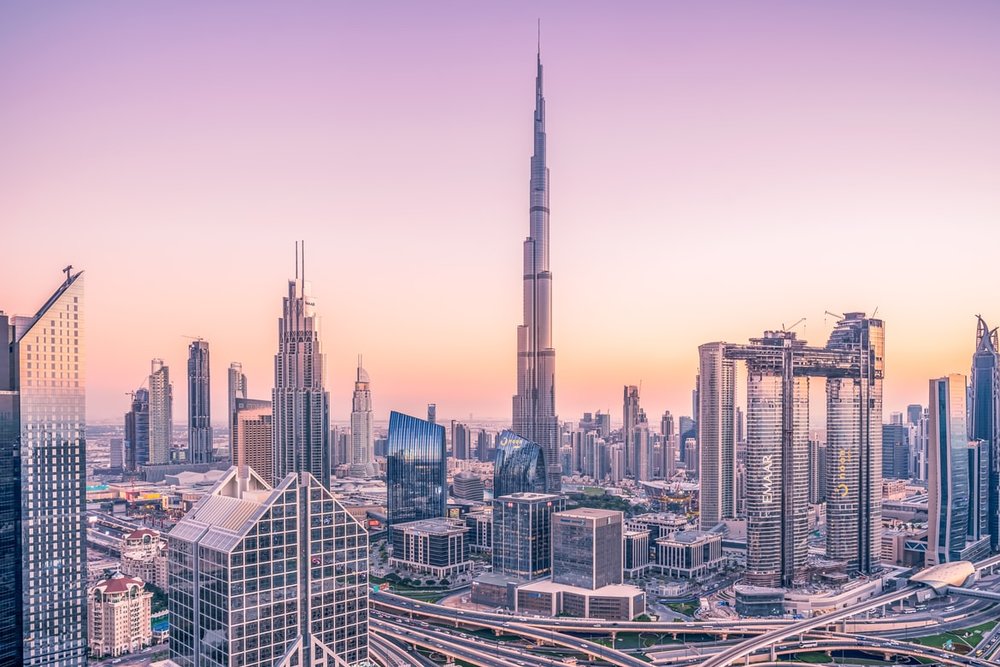 Bask in the beauty of Dubai’s skyline from Burj Khalifa. Credits: @zqlee on Unsplash