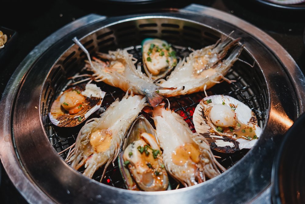 กุ้งแม่นำ้ คิงคองบุฟเฟ่ต์