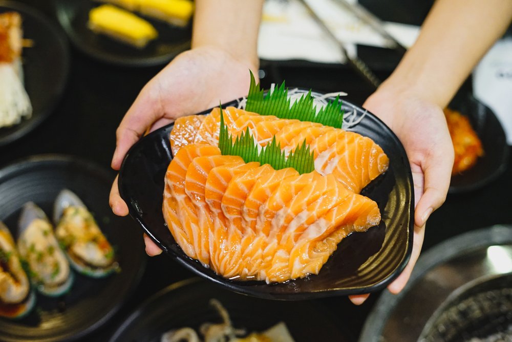 แซลมอนซาชิมิ คิงคองบุฟเฟ่ต์