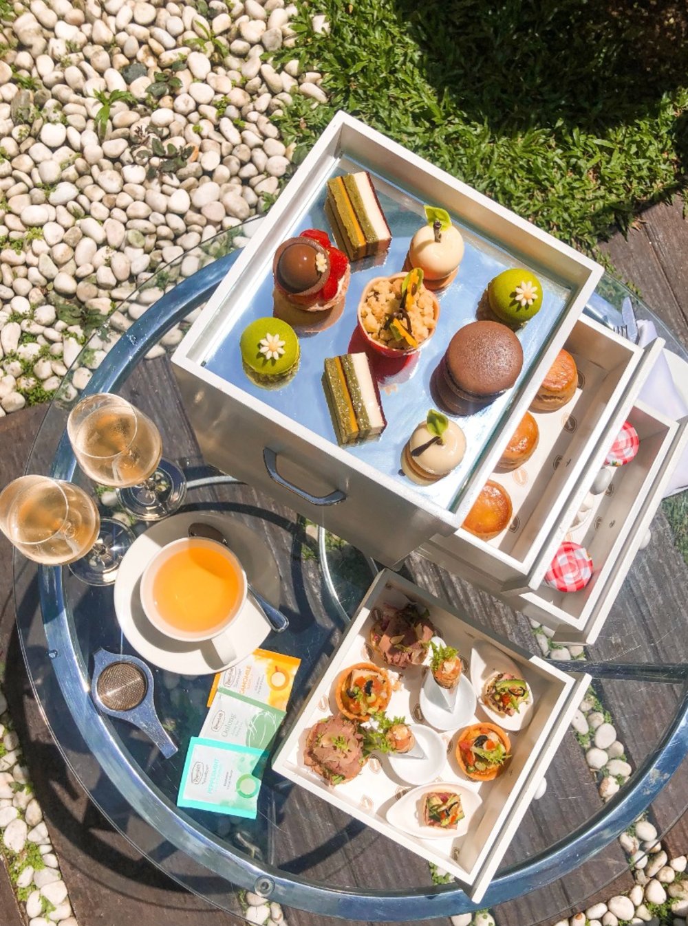 intercontinental high tea set 