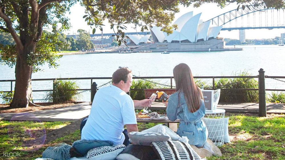 Enjoy a delicious meal while feasting on the view of Sydney’s famed landmarks.